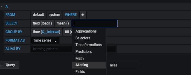 Telegraf+Influxdb+Grafana  轻量级监控系统部署